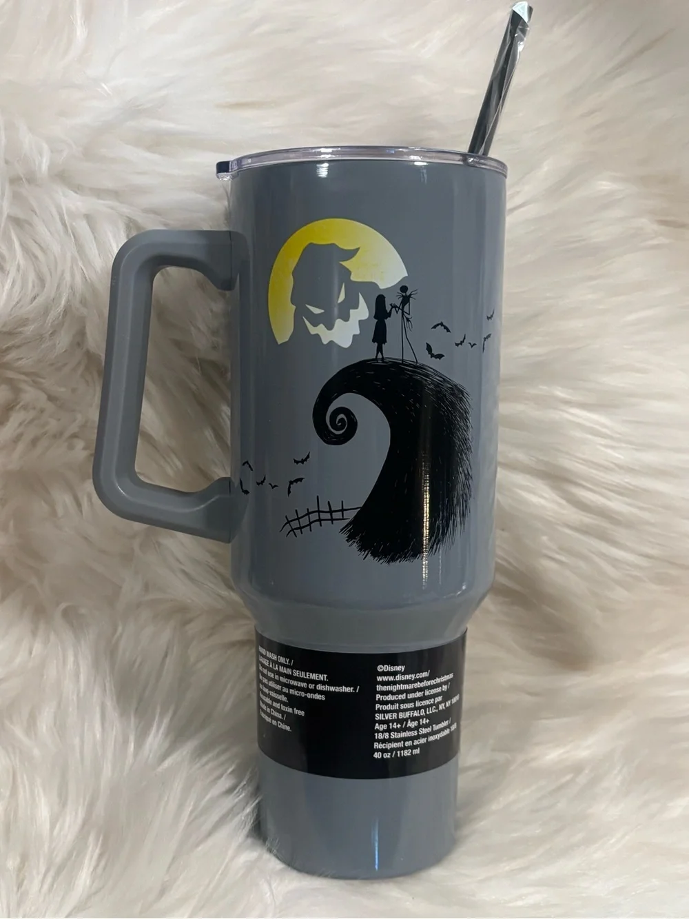 Disney's The Nightmare Before Christmas Spiral Hill Stainless Ste
